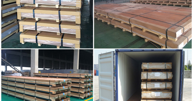application and maintenance of aluminium plate