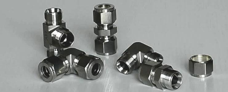 Titanium Gr 2 Compression Tube Fittings